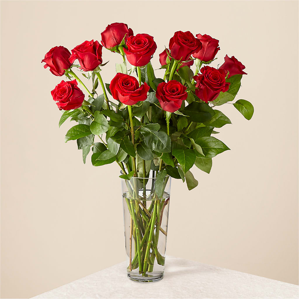 Long Stem Red Rose Bouquet – BRAD'S FLORIST, Paris IL