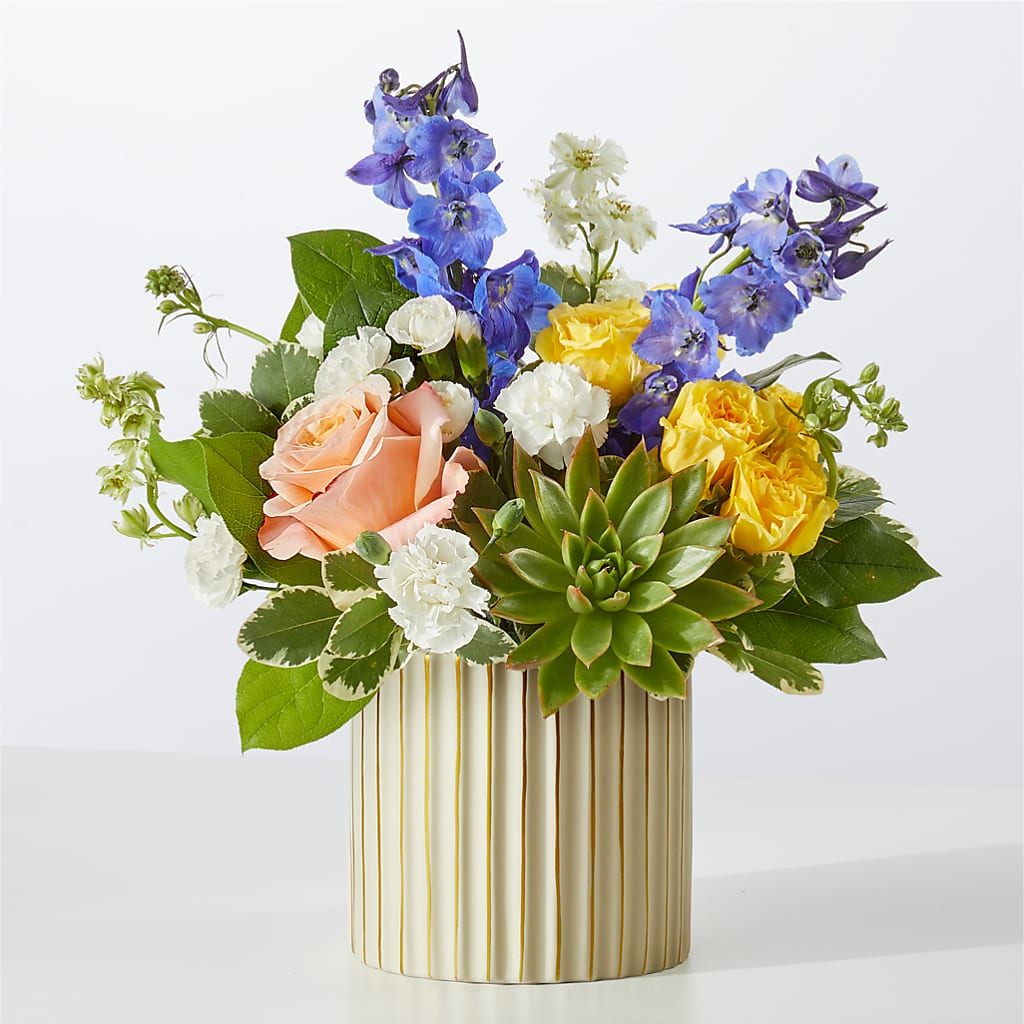 Cobalt Reverie Bouquet – BRAD'S FLORIST, Paris IL