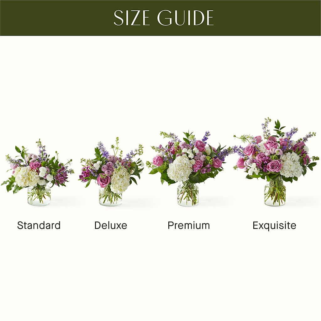 Violet Caress Bouquet – BRAD'S FLORIST, Paris IL