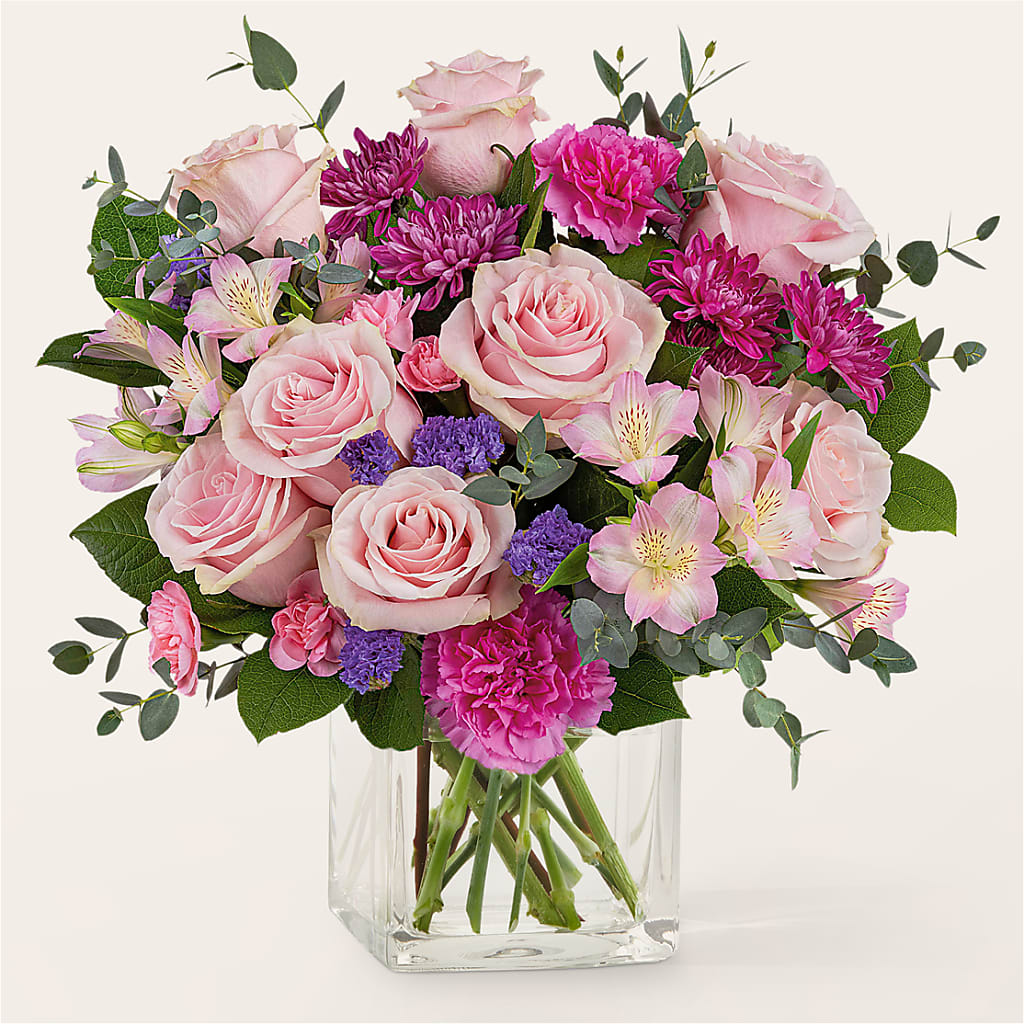Rosy Radiance Bouquet – BRAD'S FLORIST, Paris IL