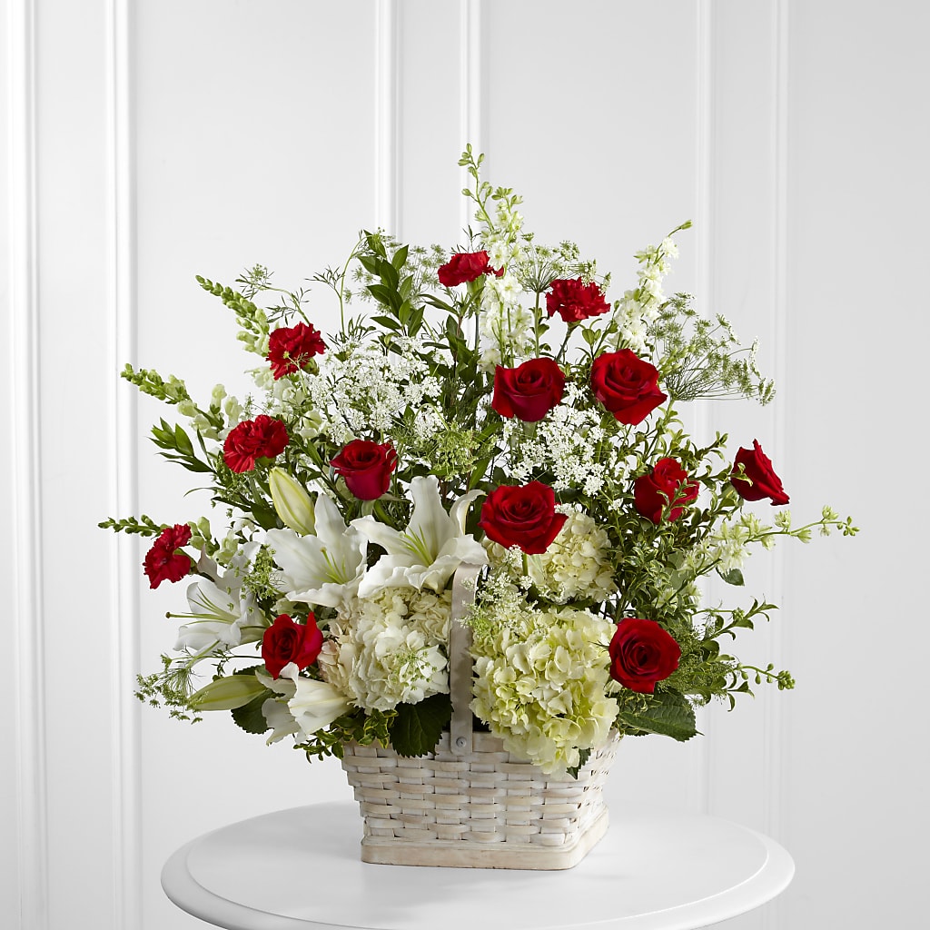 In Loving Memory Arrangement – BRAD'S FLORIST, Paris IL