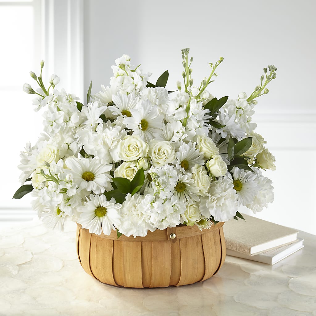 Graceful Garden Basket – BRAD'S FLORIST, Paris IL