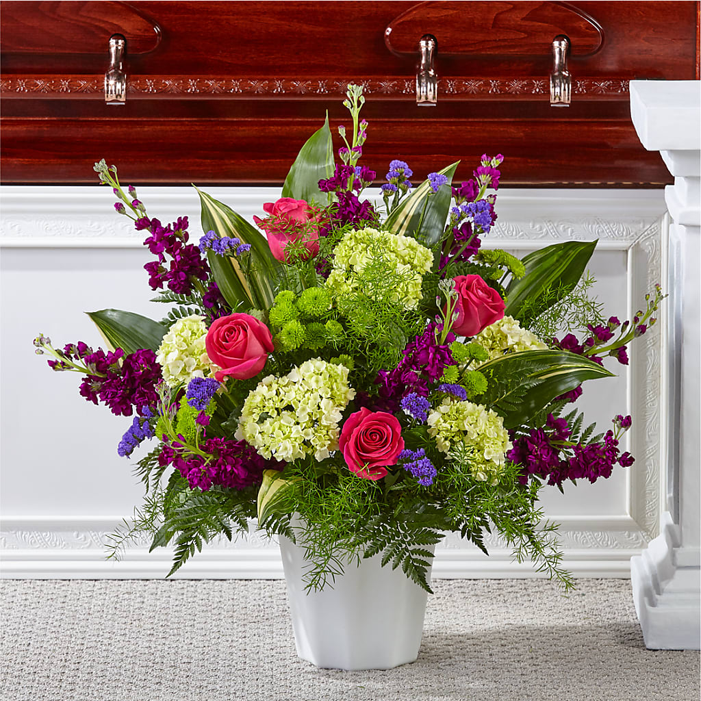 Beautiful Horizons Floor Basket – BRAD'S FLORIST, Paris IL