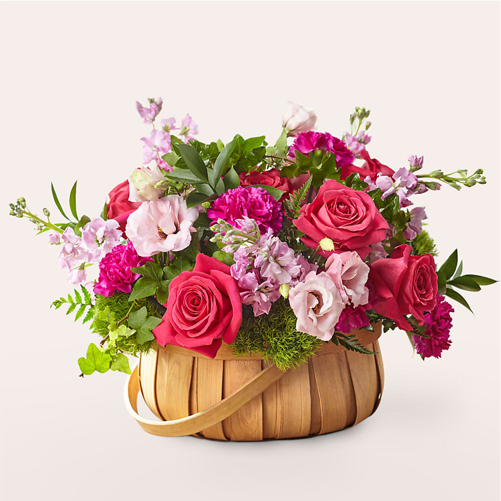 Radiance in Bloom Basket – BRAD'S FLORIST, Paris IL