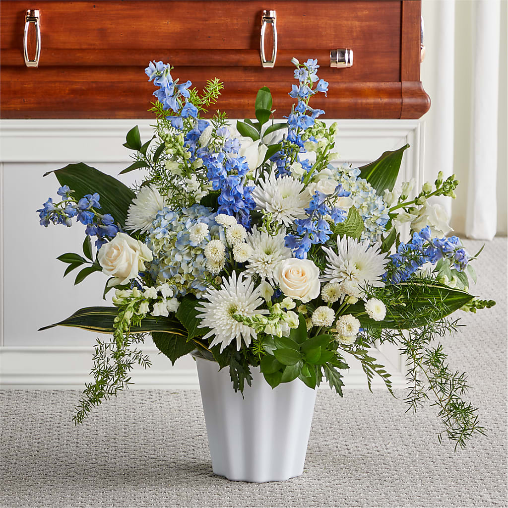 Everlasting Memories Floor Basket – BRAD'S FLORIST, Paris IL