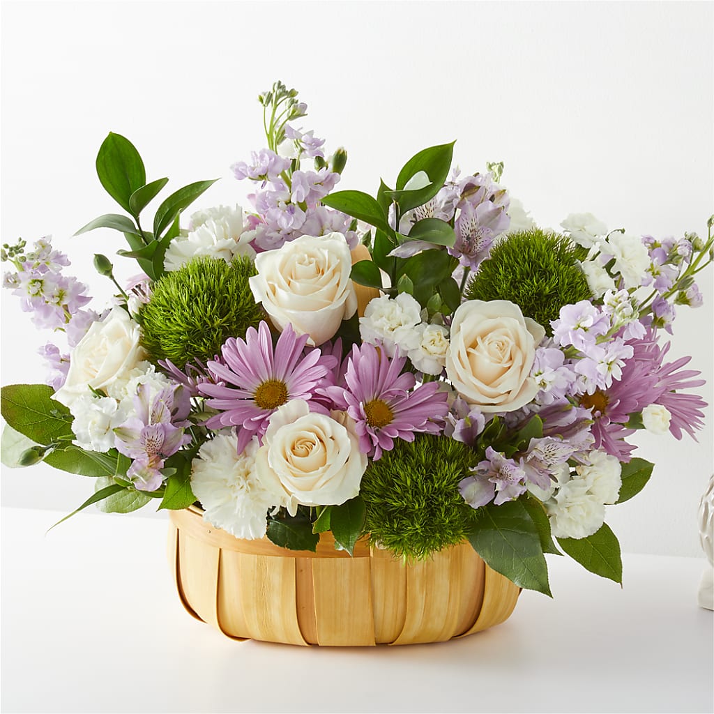 Peace & Love Basket – BRAD'S FLORIST, Paris IL