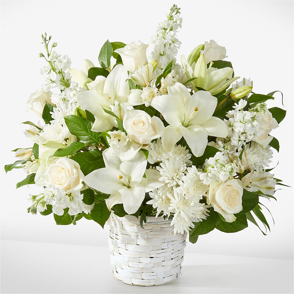 Peaceful Reflections Arrangement – BRAD'S FLORIST, Paris IL