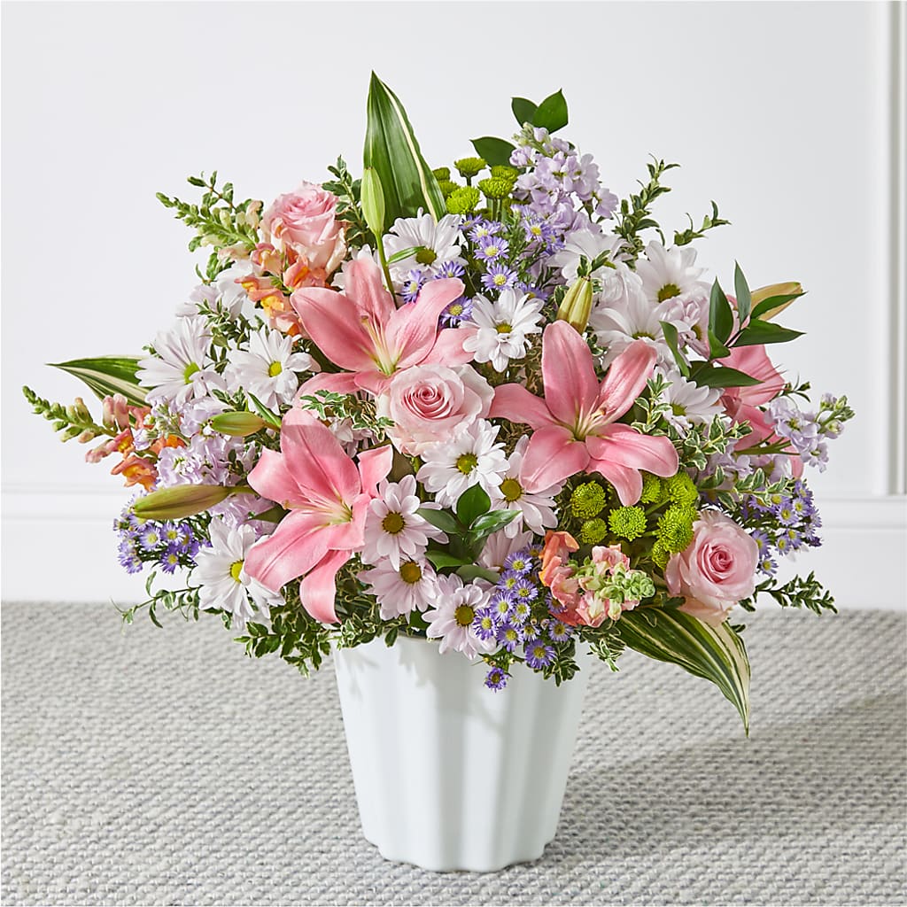 Abundant Compassion Floor Basket – BRAD'S FLORIST, Paris IL