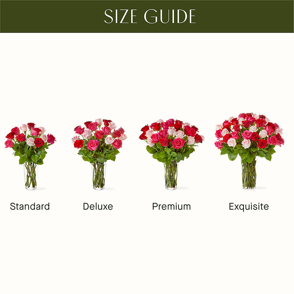 Charming Rose Bouquet – BRAD'S FLORIST, Paris IL