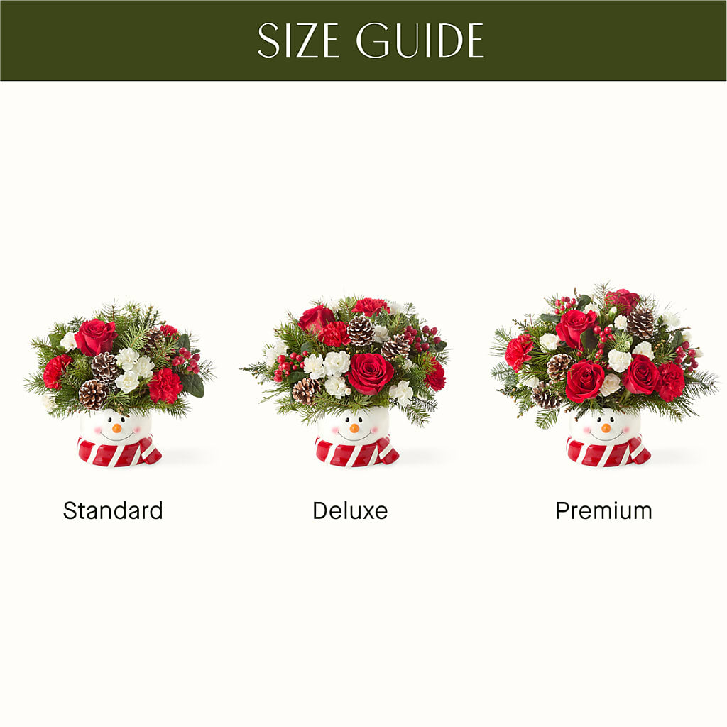 Jolly Snowman Bouquet – BRAD'S FLORIST, Paris IL