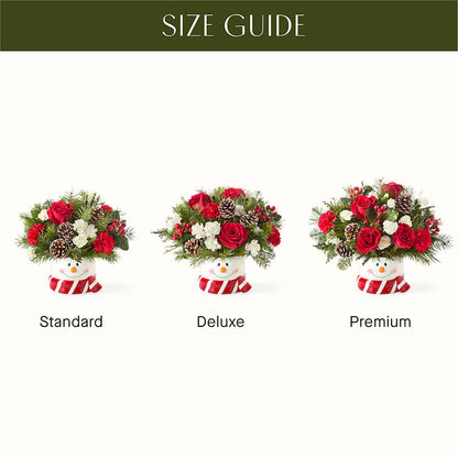 Jolly Snowman Bouquet – BRAD'S FLORIST, Paris IL