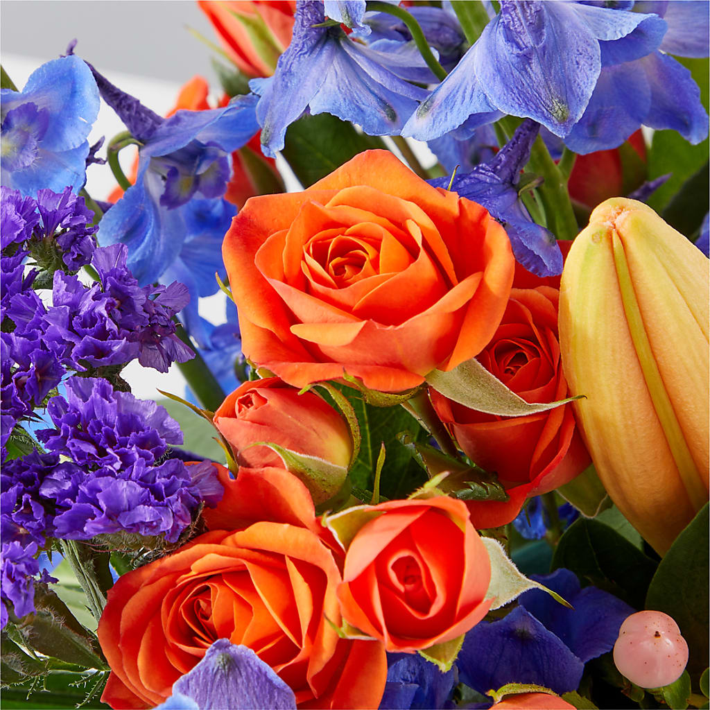 Radiant Citrus Box Bouquet – BRAD'S FLORIST, Paris IL