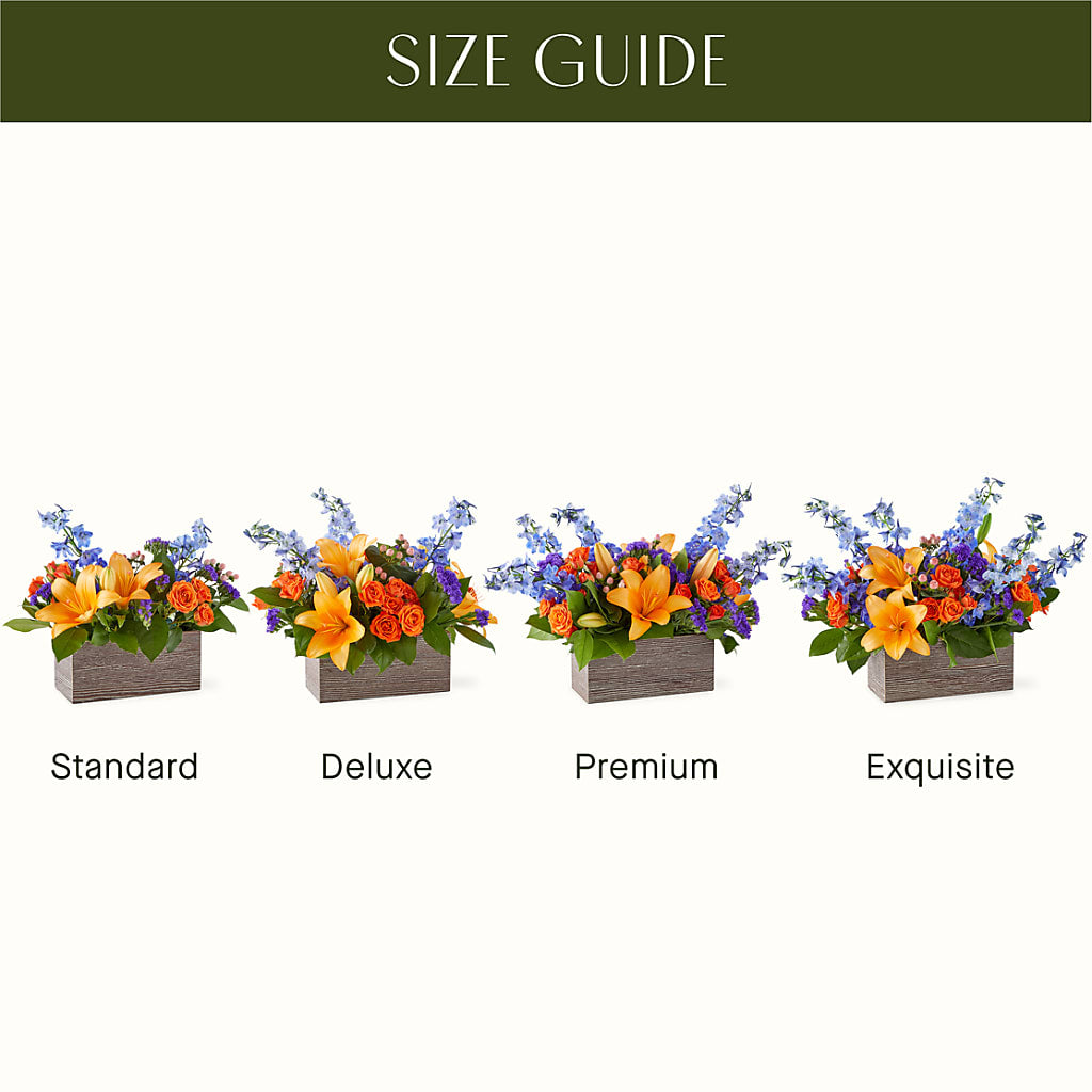 Radiant Citrus Box Bouquet – BRAD'S FLORIST, Paris IL