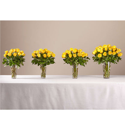 Long Stem Yellow Rose Bouquet – BRAD'S FLORIST, Paris IL