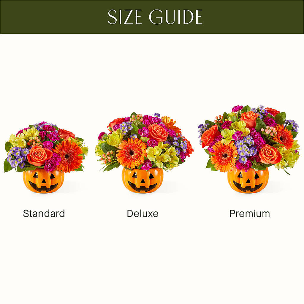 Tricks & Treats Pumpkin – BRAD'S FLORIST, Paris IL