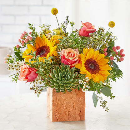 Sunflower Season Bouquet – BRAD'S FLORIST, Paris IL