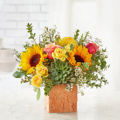 Sunflower Season Bouquet – BRAD'S FLORIST, Paris IL