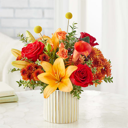 Scarlet Skies Bouquet – BRAD'S FLORIST, Paris IL