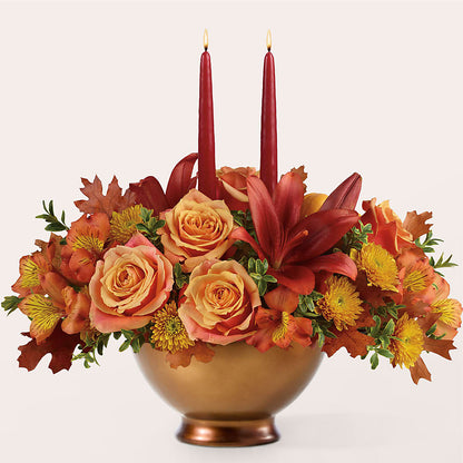 Harvest Table Centerpiece – BRAD'S FLORIST, Paris IL
