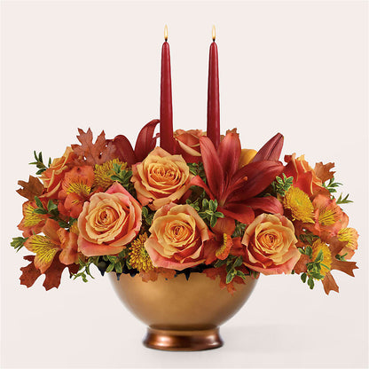 Harvest Table Centerpiece – BRAD'S FLORIST, Paris IL
