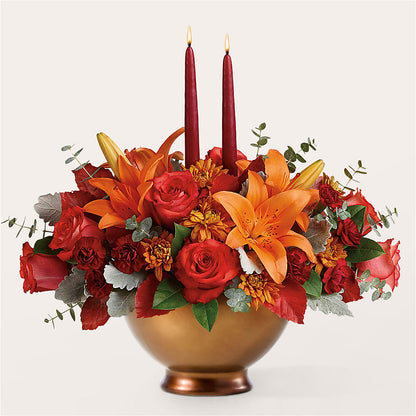Fruits of Fall Centerpiece – BRAD'S FLORIST, Paris IL