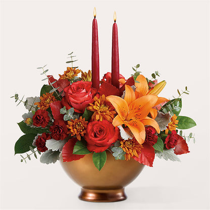 Fruits of Fall Centerpiece – BRAD'S FLORIST, Paris IL