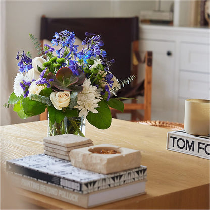 Cerulean Waves Bouquet – BRAD'S FLORIST, Paris IL