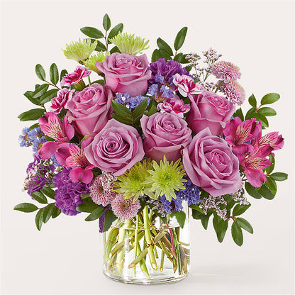 Glass Half Full Bouquet – BRAD'S FLORIST, Paris IL