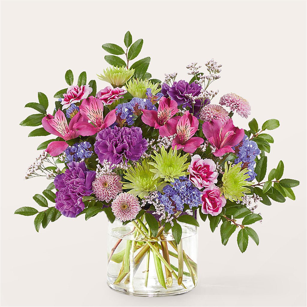 Glass Half Full Bouquet – BRAD'S FLORIST, Paris IL
