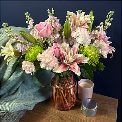 Pretty in Pink Bouquet – BRAD'S FLORIST, Paris IL
