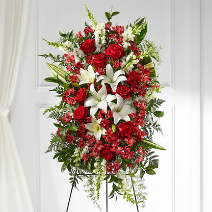 Everlasting Memory Standing Spray – BRAD'S FLORIST, Paris IL
