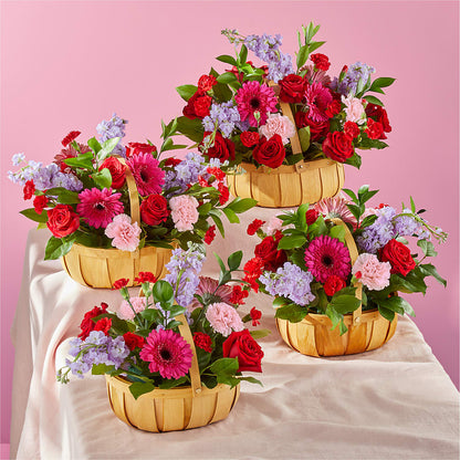 Pink Picnic Basket – BRAD'S FLORIST, Paris IL
