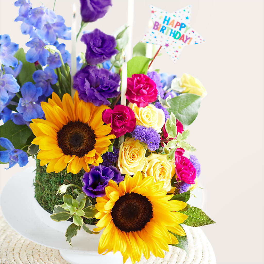Star of the Day Floral Cake – BRAD'S FLORIST, Paris IL