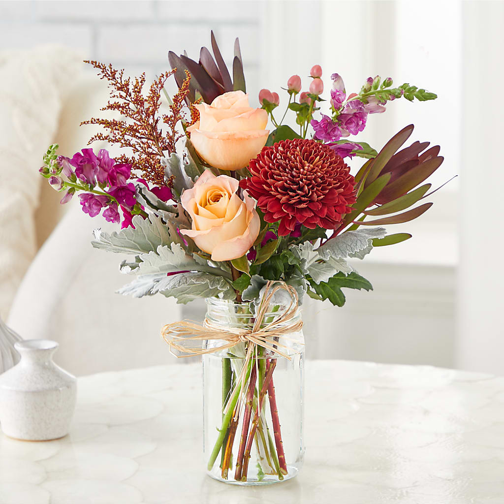 Moody Hues Bouquet – BRAD'S FLORIST, Paris IL
