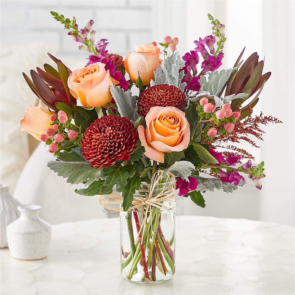 Moody Hues Bouquet – BRAD'S FLORIST, Paris IL