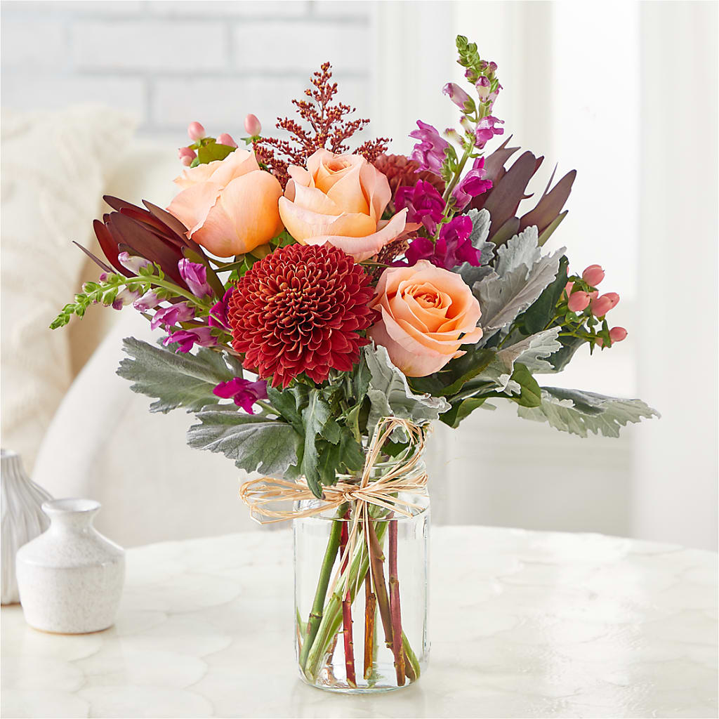 Moody Hues Bouquet – BRAD'S FLORIST, Paris IL