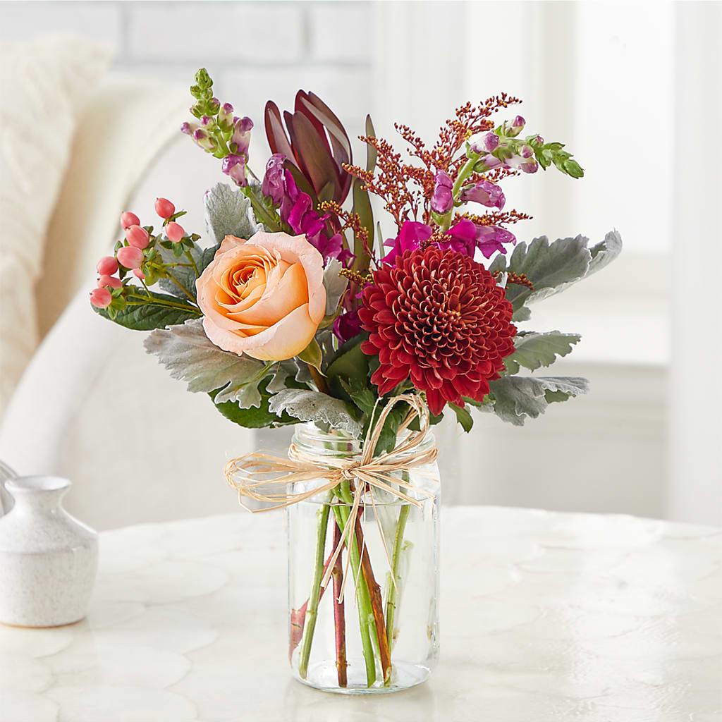 Moody Hues Bouquet – BRAD'S FLORIST, Paris IL