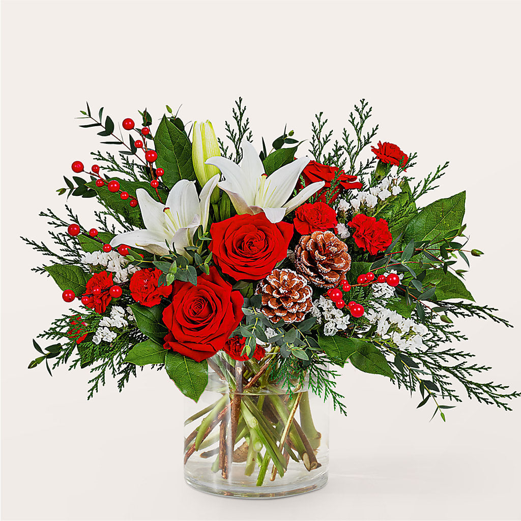 Best in Snow Bouquet – BRAD'S FLORIST, Paris IL