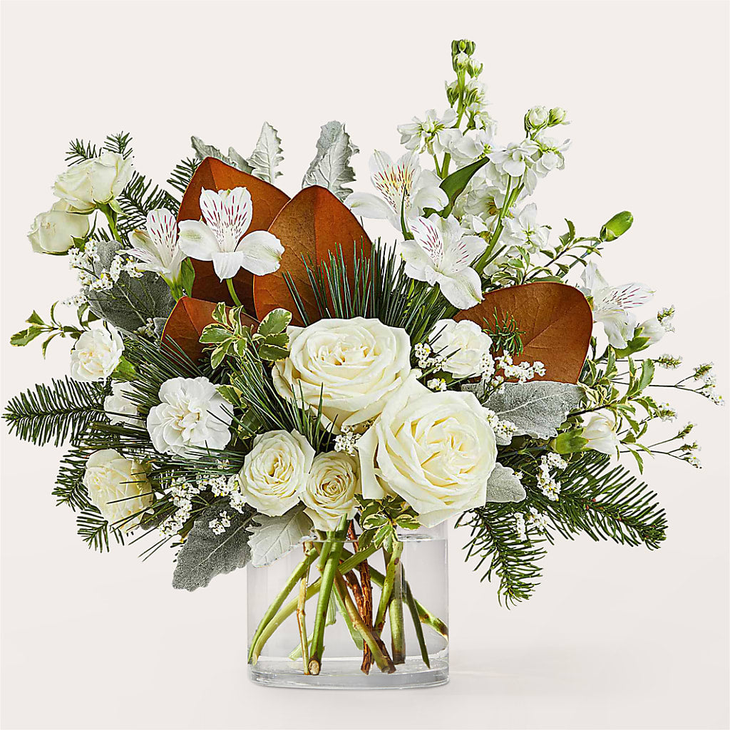 Fresh Snowfall Bouquet – BRAD'S FLORIST, Paris IL